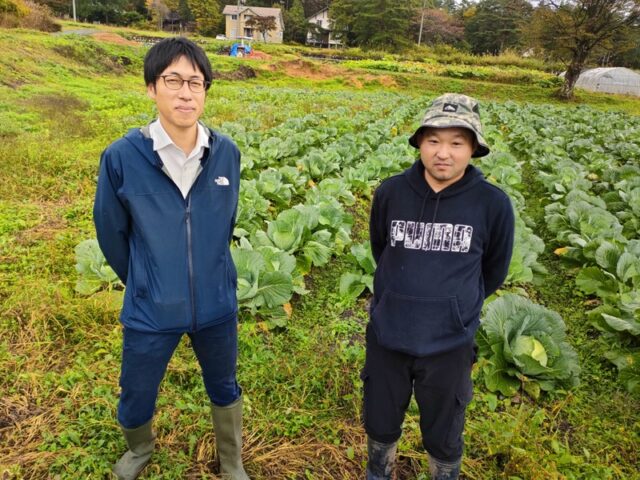 小川の庄縄文おやき村契約農家野菜白馬村